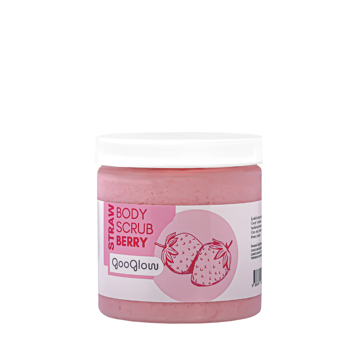 Body Scrub - Strawberry / Çilek Aromalı Vücut Peelingi