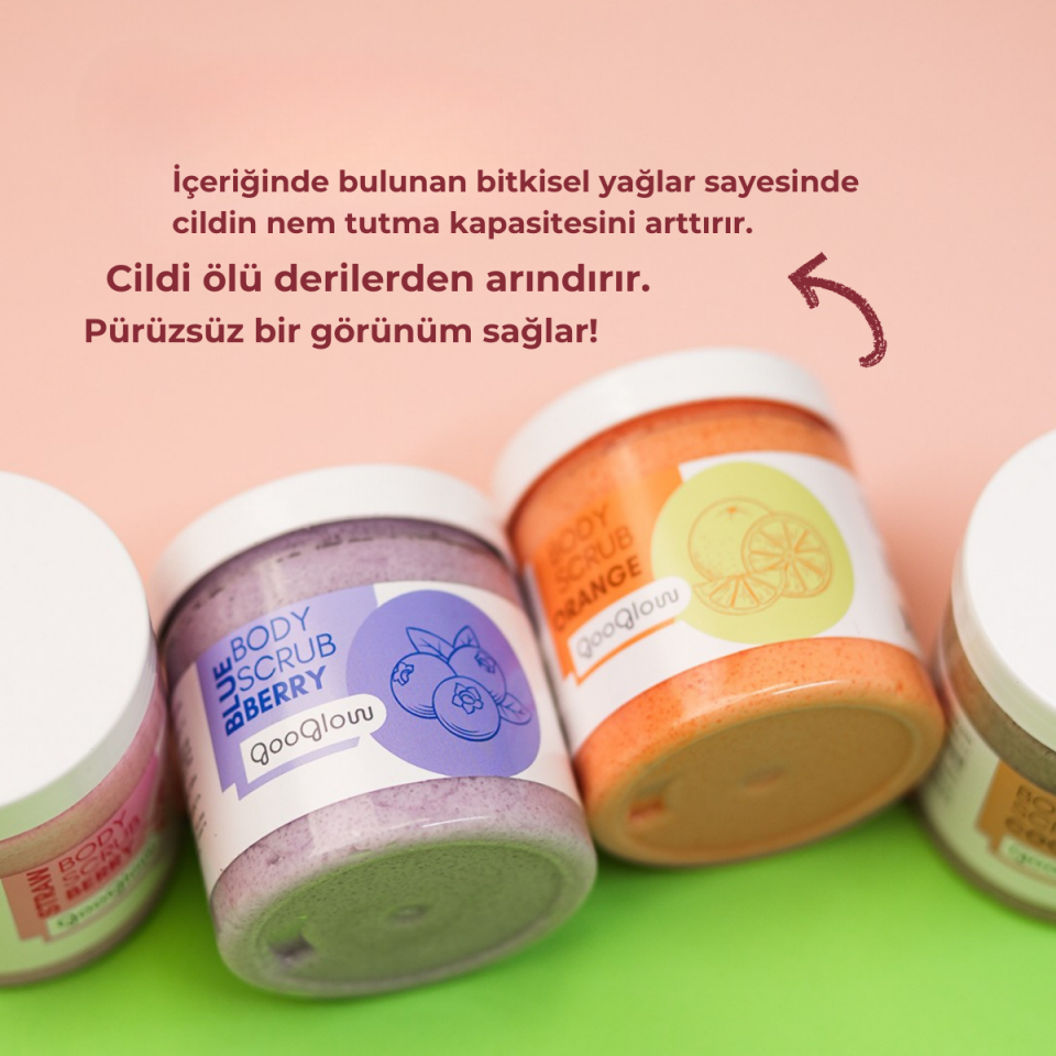 Body Scrub - Orange / Portakal Aromalı Vücut Peelingi