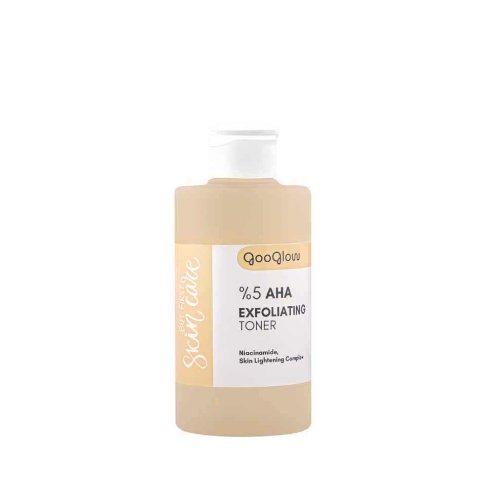 %5 AHA Exfoliating Toner / Arındırıcı, Gözenek Sıkılaştırıcı, Leke Karşıtı, Aydınlatıcı Tonik